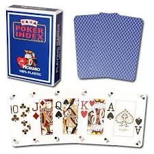 Modiano Poker index Markierte Karten