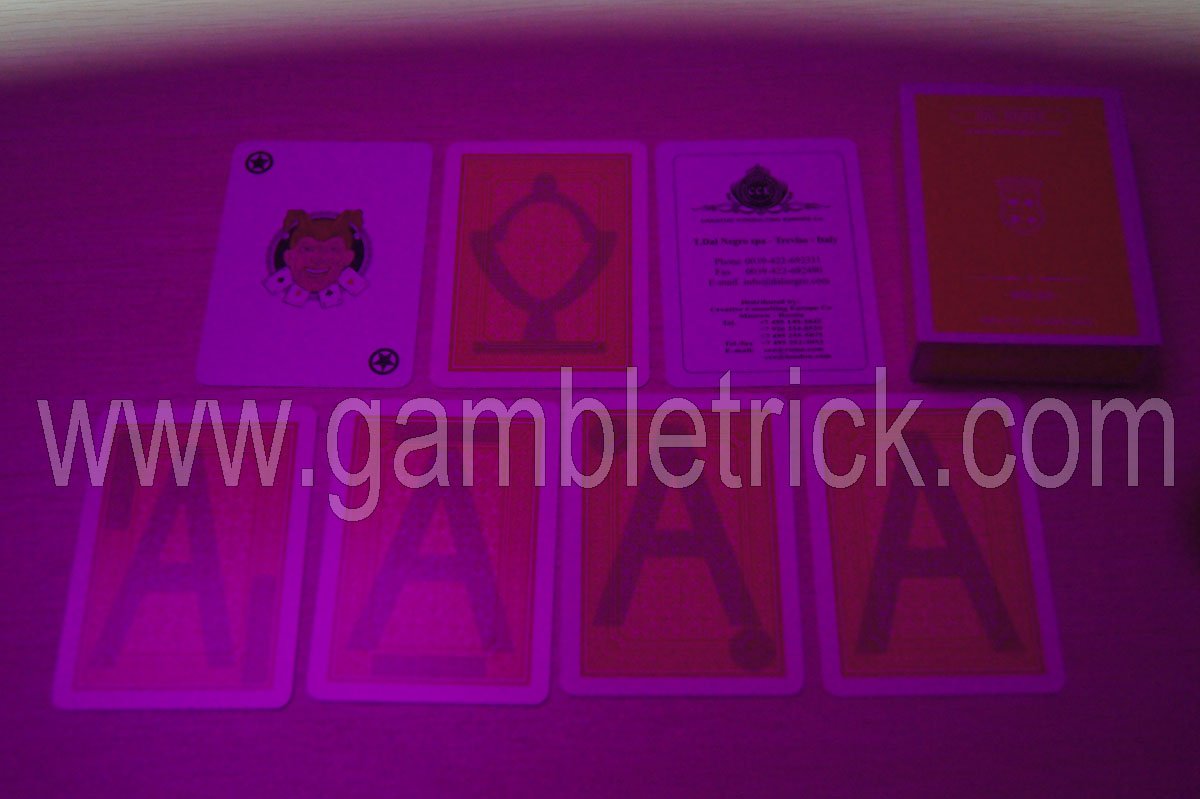 Dal negro Texas Holdem Markierte Karten