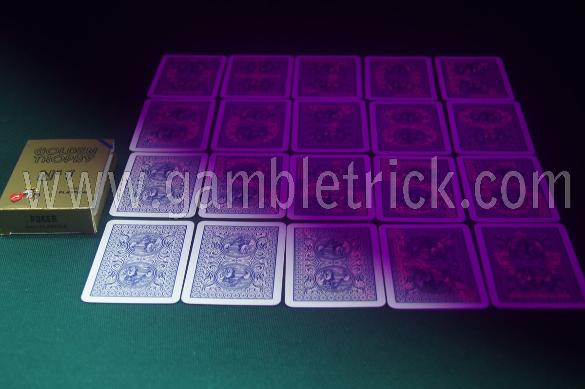 Modiano Goldene Trophäe Marked Cards